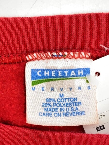 その他ブランド(ソノタブランド) / CHEETAH/90s/USA製/スウェット/M 