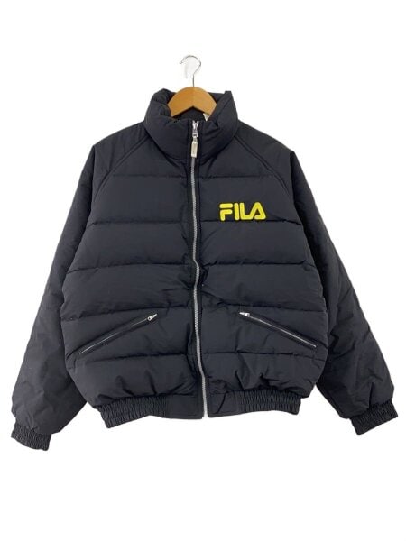FILA(フィラ) / 90s/ダウンジャケット/M/ナイロン/ブラック | 古着の 