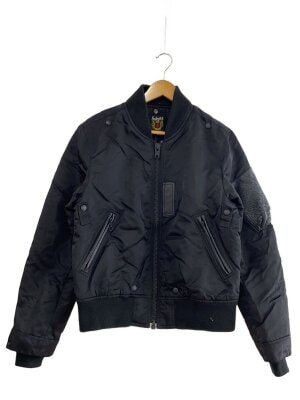 Schott フライトジャケット BLK Type A -2 black pilot jacket, cowhide leather - LCFLYW22X | Schott