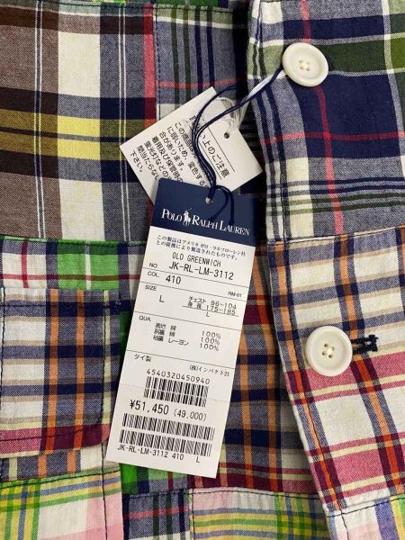 POLO RALPH LAUREN(ポロラルフローレン) / タグ付き/パッチワーク 