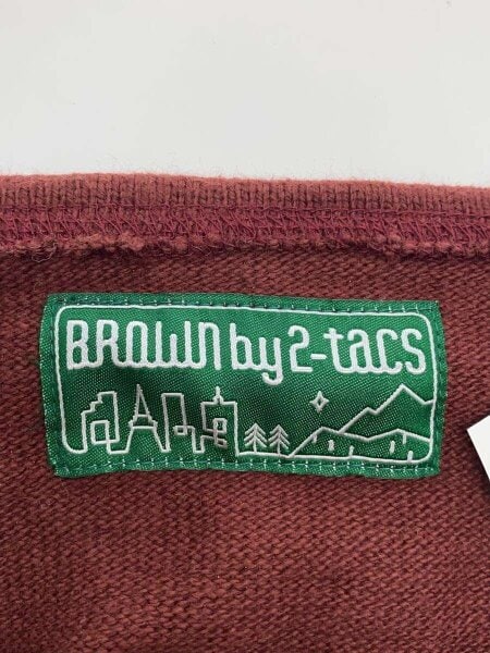 BROWN by 2-tacs(ブラウンバイツータックス) / 長袖Tシャツ/M/コットン 