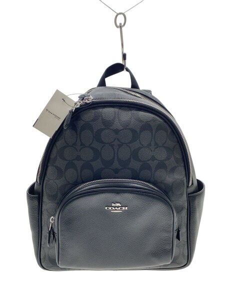 COACH(コーチ) / リュックサック_シグネチャー_ベージュ/レザー/BLK 