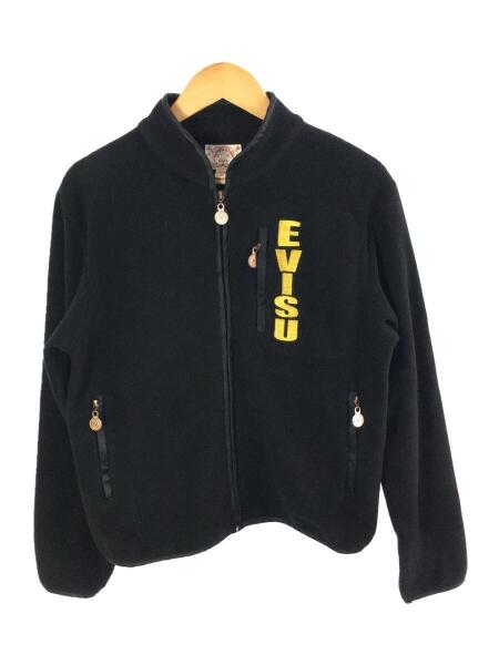 EVISU(エヴィス) / フリースジャケット/38/ポリエステル/BLK | 古着の 