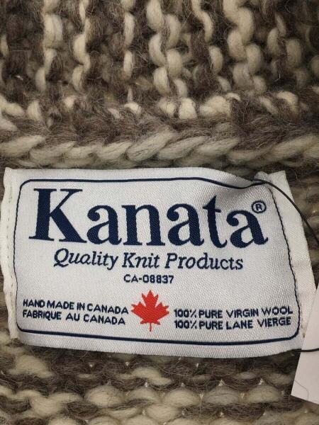 80s 90s OLD KANATA カナダ製　カウチンニット　ベスト　美品 美品 カナダ製 カウチンベスト 厚手 KANATA ニットベスト 紺色 北欧