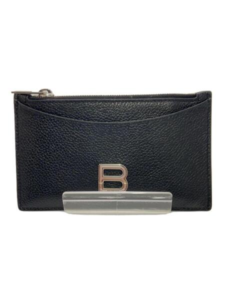 BALENCIAGA(バレンシアガ) / カードケース/レザー/BLK/無地/レディース