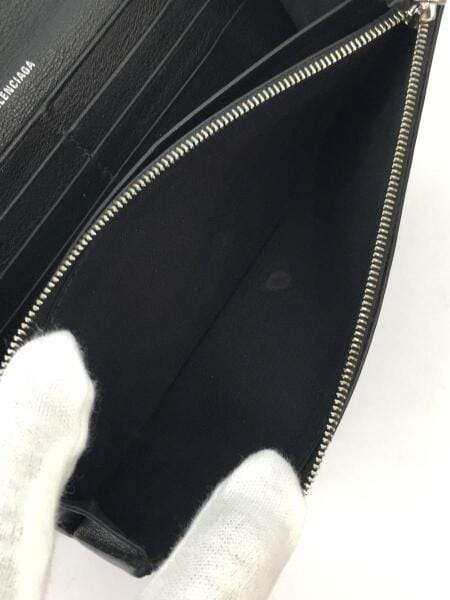 BALENCIAGA(バレンシアガ) / 長財布/レザー/BLK/無地/メンズ/499207