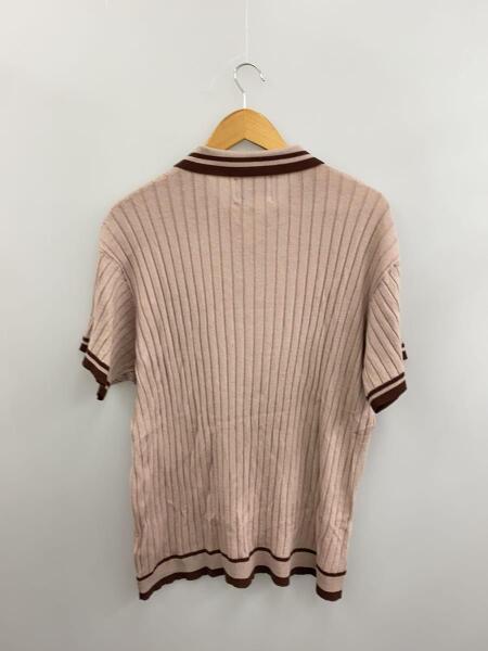 SON OF THE CHEESE(サノバチーズ) / Border Rib Knit Shirt/半袖シャツ 
