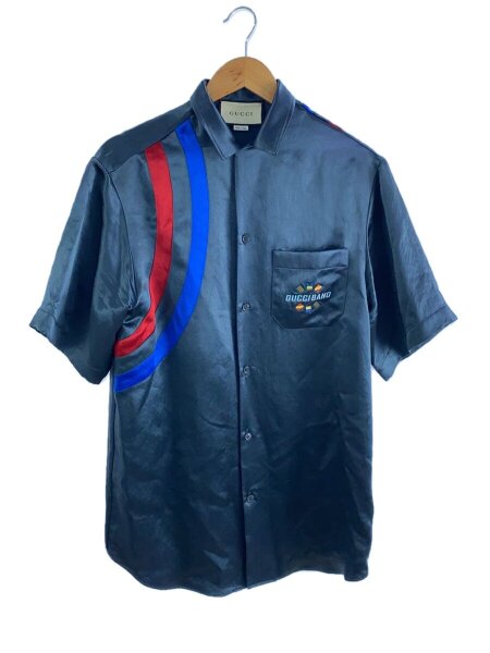 GUCCI(グッチ) / 半袖シャツ/44/ポリエステル/GRY/591232 | 古着の販売 