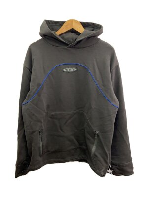 中古】F-LAGSTUF-F ﾌﾗｸﾞｽﾀﾌ ﾌﾘｰｽｼﾞｬｹｯﾄ 総柄 22AW-FS-04 ﾈｲﾋﾞｰ L 