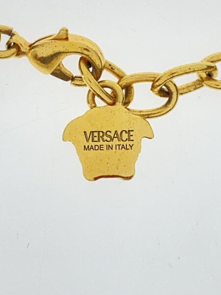 VERSACE(ヴェルサーチェ) / グレカ/ビジュー/チェーン/ネックレス