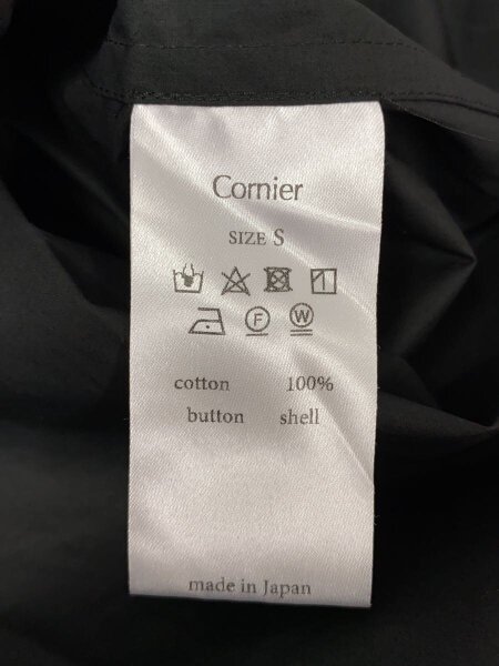 Cornier / 長袖シャツ/S/コットン/BLK Cornier(コルニエ) / 長袖シャツ/S/コットン/BLK | 古着の販売・通販
