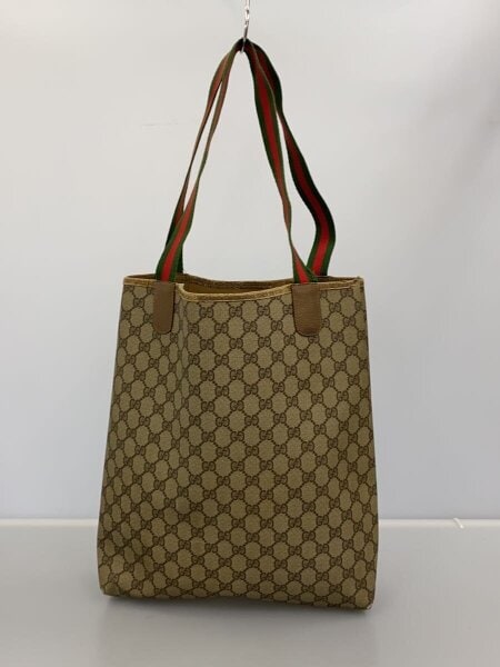 GUCCI(グッチ) / トートバッグ_オールドグッチ_GGプラス/PVC/BRW/総柄 