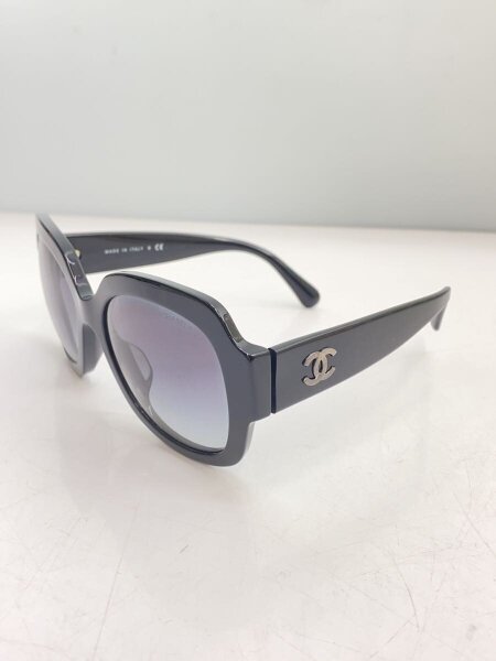 CHANEL(シャネル) / サングラス/プラスチック/BLK/BLK/メンズ/5373-A
