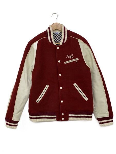 STIFF(スティッフ) / スタジャン/L/ウール/RED// | 古着の販売・通販 