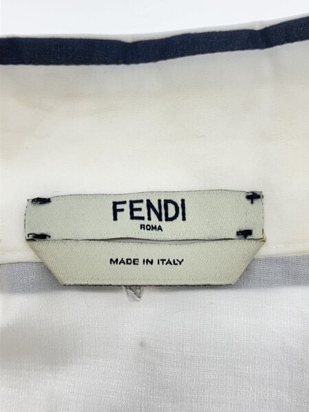 FENDI(フェンディ) / 長袖シャツ/36/コットン/WHT/FS7304 AC59 | 古着