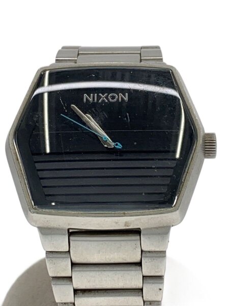 NIXON(ニクソン) / クォーツ腕時計/アナログ/ステンレス/BLK/SLV/key 