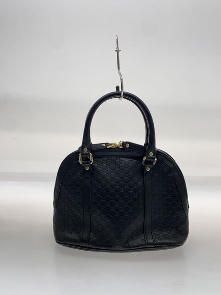GUCCI(グッチ) / ハンドバッグ_マイクログッチシマ/--/BLK// | 中古品 