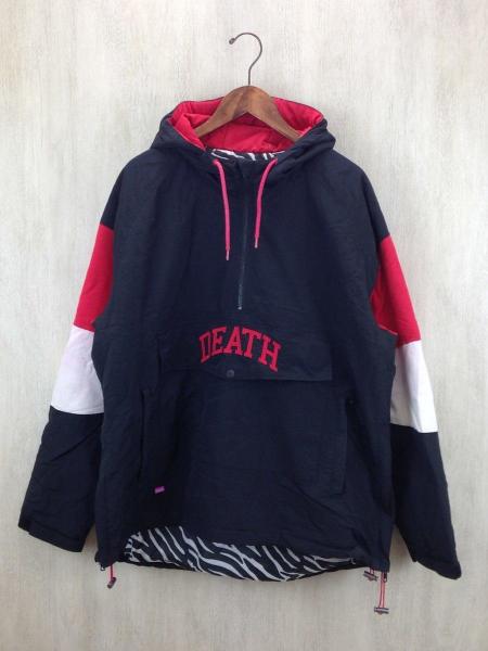 Mishka パーカー  アノラック ジャケット MISHKA(ミシカ) / ブルゾン/XXL/ナイロン/BLK/アノラック/ハーフジップ