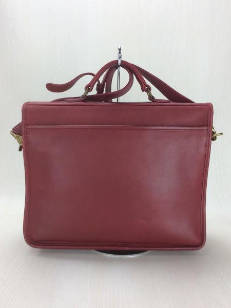 COACH(コーチ) / ショルダーバッグ/レザー/RED/無地/オールドコーチ