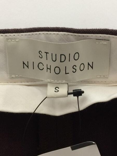 STUDIO NICHOLSON(スタジオニコルソン) / スラックスパンツ/S/ウール