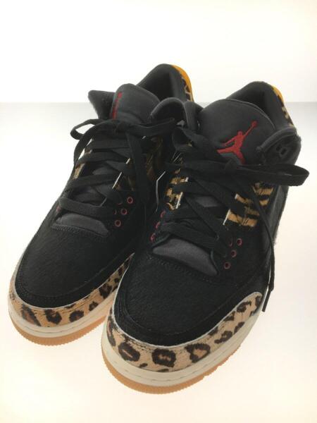 NIKE(ナイキ) / エアジョーダン3/26cm/ブラック/アニマル柄/AIR JORDAN 