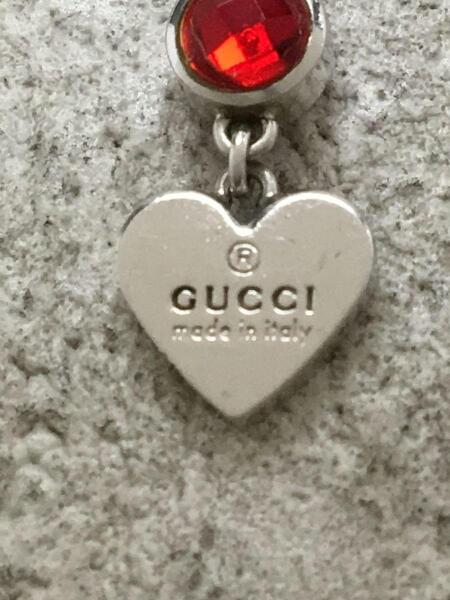 GUCCI(グッチ) / レッドトパーズトレードマークネックレス/SV925 