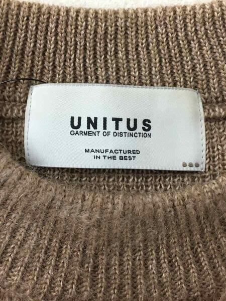 UNITUS(ユナイタス) / 17AW/バイカラーモヘヤセーター(厚手)/--/モヘア 