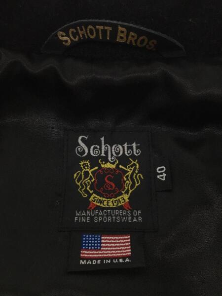 Schott(ショット) / ウールCPOジャケット/40/ウール/NVY/7176 | 古着の