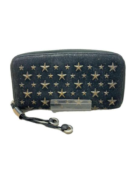 JIMMY CHOO(ジミーチュウ) / 長財布/ナイロン/BLK/レディース | 中古品  