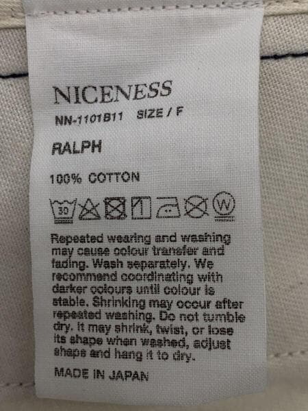 NICENESS(ナイスネス) / RALPH/Overall Apron/FREE/デニム/インディゴ