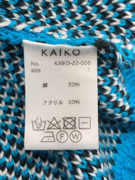 KAIKO(カイコー) / 22SS/MIMICRY/カーディガン(厚手)/1/コットン/BLU