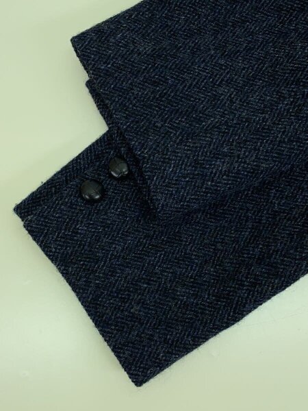 CIOTA × J.PRESS / テーラードジャケット/ヘリンボーン/5/ウール/ネイビー/JKLM-131 CIOTA(シオタ) / テーラードジャケット/ヘリンボーン/5/ウール