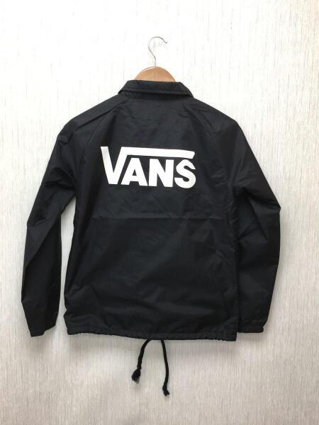 VANS(バンズ) / バックロゴプリントコーチジャケット/S/ナイロン/BLK 