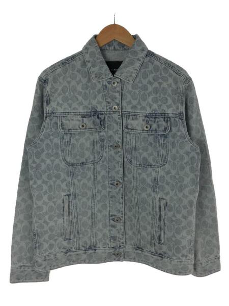 COACH(コーチ) / シグネチャー デニムジャケット/Gジャン/M/デニム/IDG