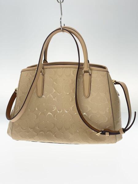 COACH(コーチ) / 2WAY/ハンドバッグ/BEG/シグネチャー/F55451 | 中古品 