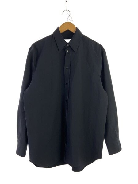JIL SANDER(ジルサンダー) / 長袖シャツ/40/ウール/NVY/無地/J23DL0001 