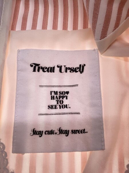 treat urself(トリートユアセルフ) / 半袖ワンピース/FREE/コットン