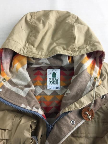 Sierra Designs シエラデザインズ Pendleton ペンドルトン マウンテンパーカー 裏地チマヨ柄 60 40 マウンテンパーカ L ベージュ Pendleton セカンドストリート 衣類 家具 家電等の買取と販売ならセカンドストリート お問い合わせ番号