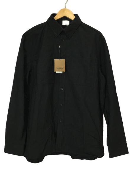 BURBERRY◇長袖シャツ/180/92A/コットン/BLK/8023463 BURBERRY