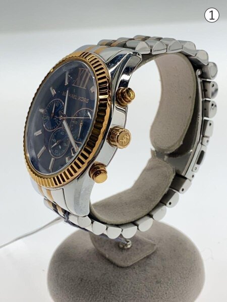 MICHAEL KORS(マイケルコース) / 腕時計/アナログ/ステンレス/BLU/SLV 