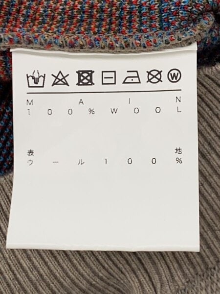 ANREALAGE(アンリアレイジ) / GRAVITY APPLE KNIT/AW21/46/ウール/BLU