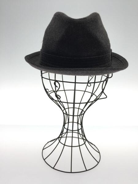 Borsalino(ボルサリーノ) / ハット/ウール/グレー/無地/54cm 