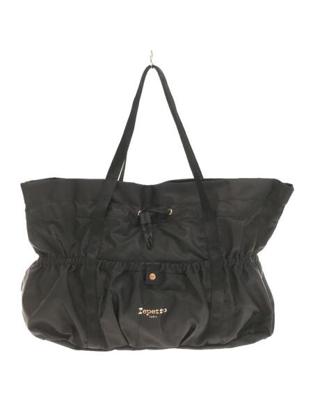 repetto(レペット) / トートバッグ/ナイロン/BLK/無地/Tutu Tote Nylon 