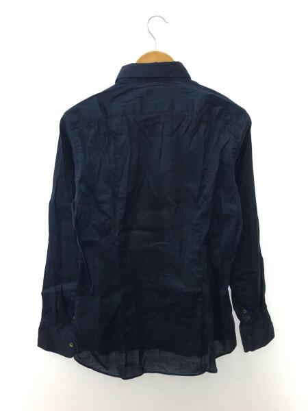 JOSEPH HOMME(ジョゼフオム) / 長袖シャツ/46/リネン/NVY/無地 | 古着 