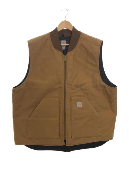 CARHARTT カーハートDUCK VEST ベストダックキャメルL