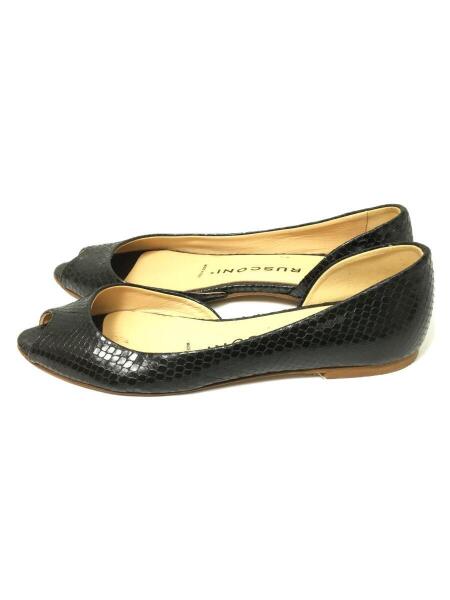 FABIO RUSCONI(ファビオルスコーニ) / フラットパンプス/36/BLK | 中古 