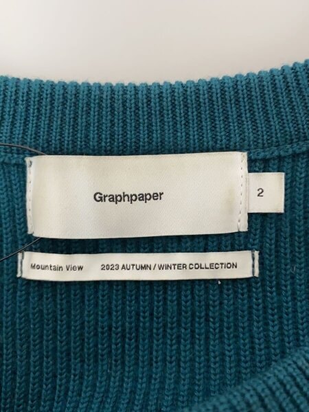 Graphpaper(グラフペーパー) / High Density Crew Neck Knit/ニット 