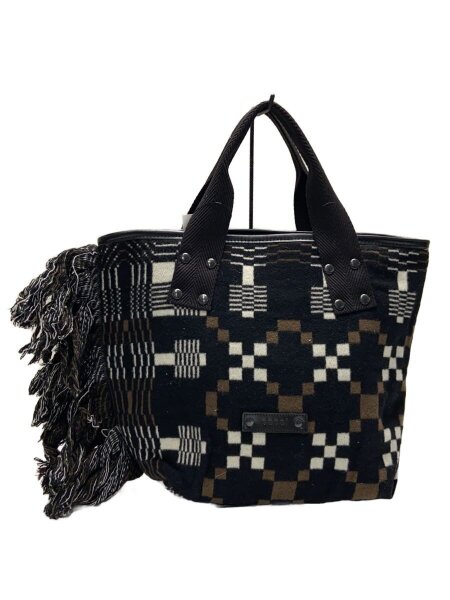 sacai(サカイ) / トートバッグ/ウール/BLK/チェック/22-0428S | 中古品 