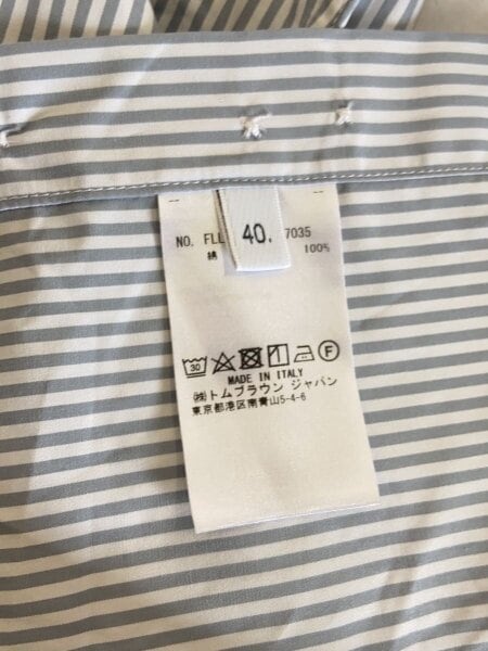 THOM BROWNE. NEW YORK(トムブラウンニューヨーク) / 長袖シャツ/40 