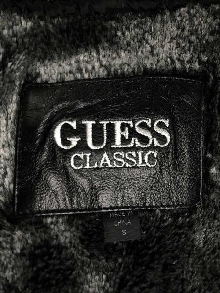 GUESS(ゲス) / レザージャケット・ブルゾン/S/レザー/ブラック 